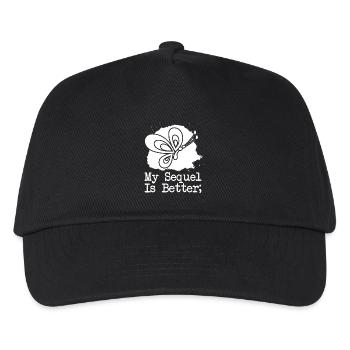 Point-virgule : ma suite est meilleure, point-virgule - Casquette de baseball Enfant - noir - Devant