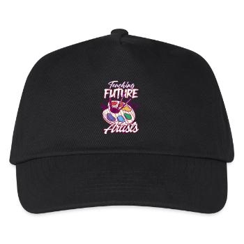 Art of the Future: Teaching Artists - Kids’ Baseball Cap - black - Front