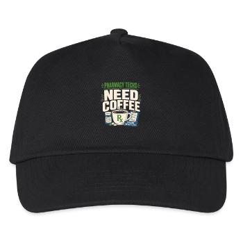 Pharmacy Technician Pharmacy Tech Cpht Rx Gift - Kids’ Baseball Cap - black - Front