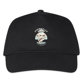 Ofishally Zurückgezogene Fischerei - Kinder Basecap - Schwarz - Vorne