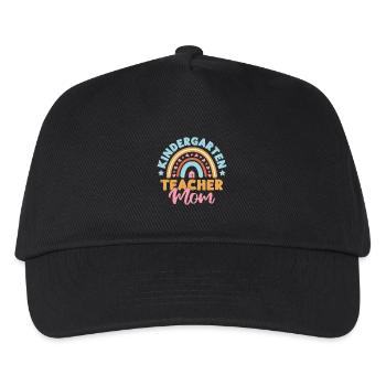 Pre K Teacher Mom Kindergarten Teacher - Kinder Basecap - Schwarz - Vorne