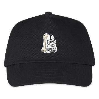 Autocollant Découverte d’Humerus - Casquette de baseball Enfant - noir - Devant