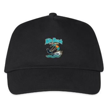Kitesurf : plage de cerfs-volants de Santa Maria, Sal Cap-Vert - Casquette de baseball Enfant - noir - Devant