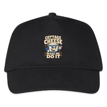High-protein snack gift for foodies - Kids’ Baseball Cap - black - Front
