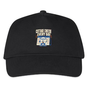 High-protein snack gift for foodies - Kids’ Baseball Cap - black - Front