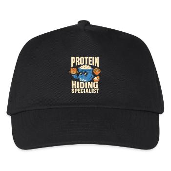 High-protein snack gift for foodies - Kids’ Baseball Cap - black - Front