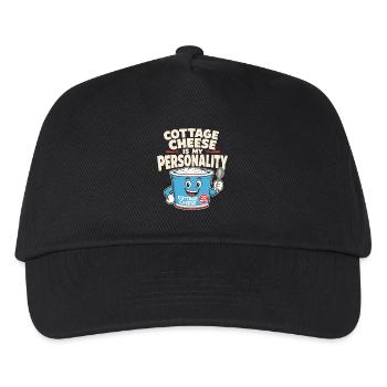 High-protein snack gift for foodies - Kids’ Baseball Cap - black - Front