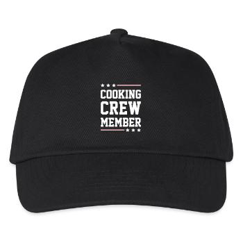 Équipe de cuisine - Casquette de baseball Enfant - noir - Devant