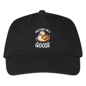 Oies Oies, Cadeau drôle d’oie - Casquette de baseball Enfant - noir - Devant