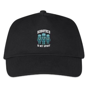 Robotics Is My Sport Funny Robot For Robotics - Kids’ Baseball Cap - black - Front