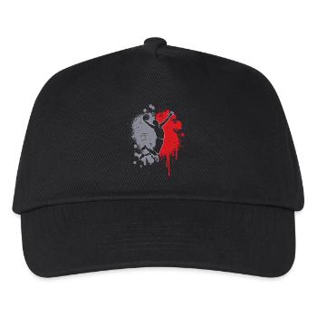 Joueurs de basket Joueurs de basketball Basketball - Casquette de baseball Enfant - noir - Devant