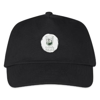 Tea Drinker Saying Naturally Refreshed Tea - Kids’ Baseball Cap - black - Front