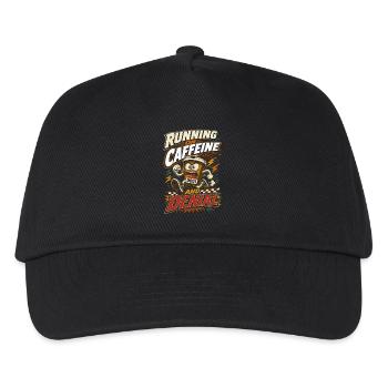 Marathon Marathon Runners Running - Kids’ Baseball Cap - black - Front