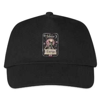 Carte squelette d’énergie Micro Influenceur - Casquette de baseball Enfant - noir - Devant