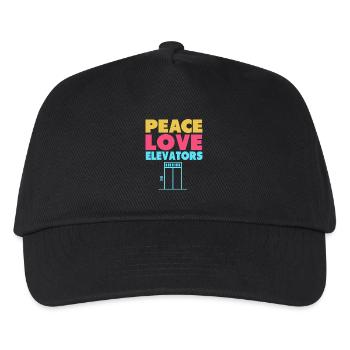 Lift - Kids’ Baseball Cap - black - Front