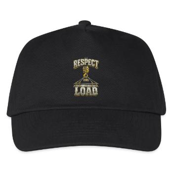 Opérateur de grue Opérateur de grue Respecte la charge - Casquette de baseball Enfant - noir - Devant