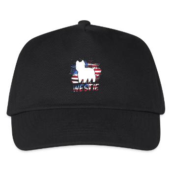 West highland terrier - Kids’ Baseball Cap - black - Front