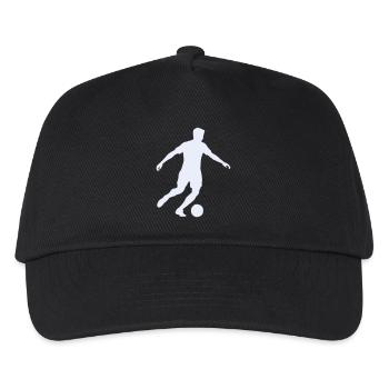 fussball_sport - Kinder Basecap - Schwarz - Vorne