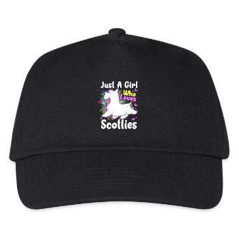 Terrier écossais - Casquette de baseball Enfant - noir - Devant