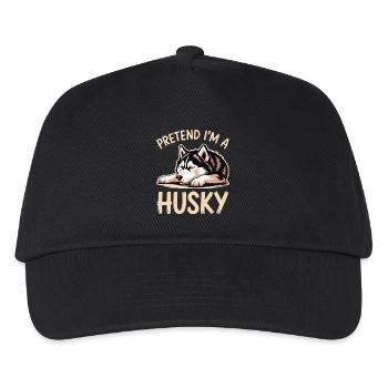 Husky Sayings Huskies Funny Husky Gift - Kids’ Baseball Cap - black - Front