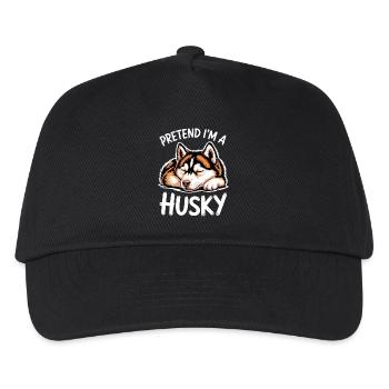Husky Sayings Huskies Funny Husky Gift - Kids’ Baseball Cap - black - Front