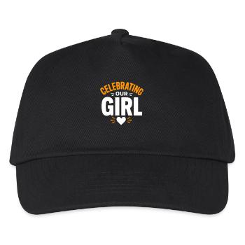 Celebrating Our Girl - Kids’ Baseball Cap - black - Front