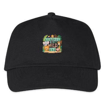Bruder des Wilden - Kinder Basecap - Schwarz - Vorne
