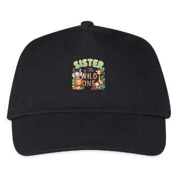 Schwester des Wilden - Kinder Basecap - Schwarz - Vorne