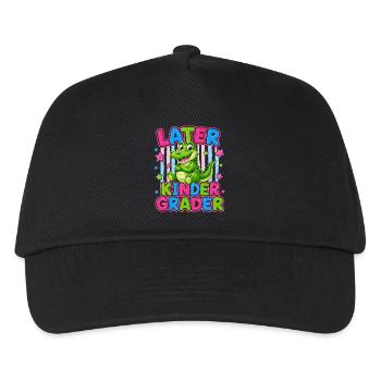 Au Revoir La Maternelle Bonjour Le CP | Crocodile - Casquette de baseball Enfant - noir - Devant