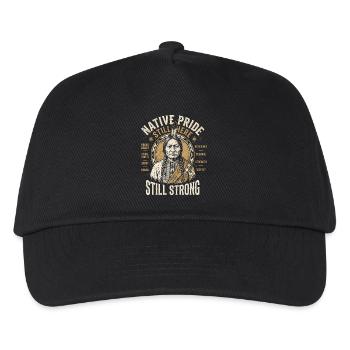 La fierté autochtone toujours présente Toujours forte - Casquette de baseball Enfant - noir - Devant
