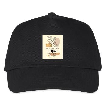 Self-care is not selfish - Kids’ Baseball Cap - black - Front