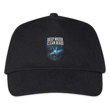 Underwater Welder Deep Water Clean Beads - Kids’ Baseball Cap - black - Front