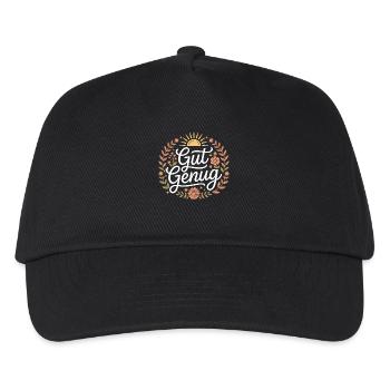 Gut Genug Selbstliebe Ich Bin Gut Genug Selbstwert - Kinder Basecap - Schwarz - Vorne