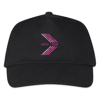 1986 Limited Edition Geburtstag Frauen Damen - Kinder Basecap - Schwarz - Vorne