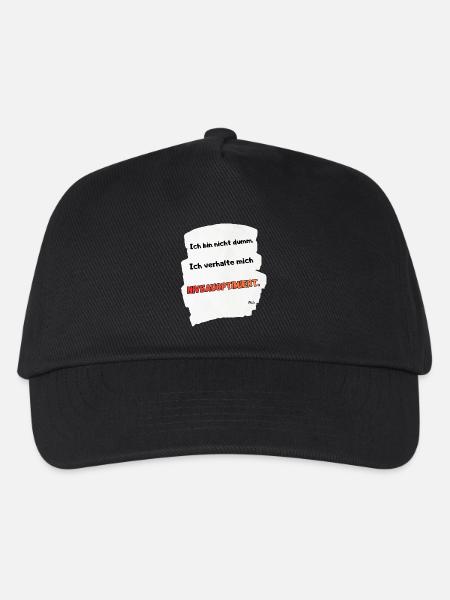 NIVEOPTIMIERT Spruchmotiv - Kinder Basecap - Schwarz