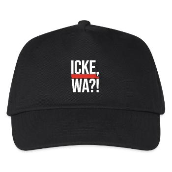 Icke wa Berlin Dialecte berlinois Dictionnaire Design - Casquette de baseball Enfant - noir - Devant