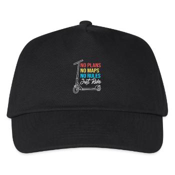 Trottinette Roller - Casquette de baseball Enfant - noir - Devant