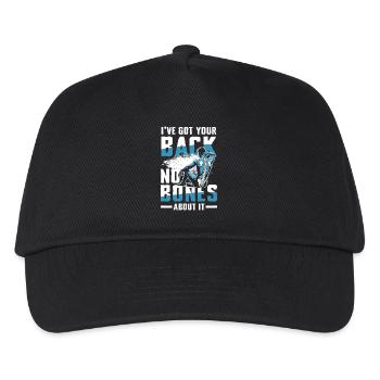 Je te couvre, aucun doute sur le mobile. - Casquette de baseball Enfant - noir - Devant