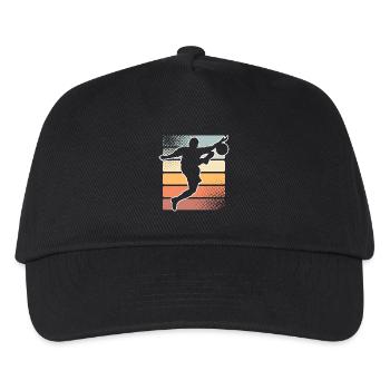 Soccer - Kids’ Baseball Cap - black - Front