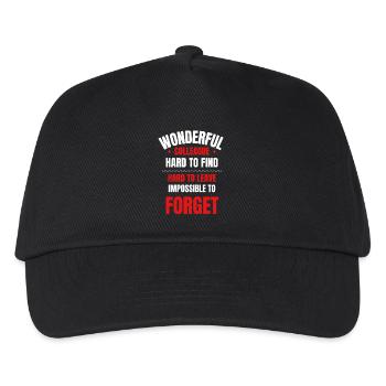 Cadeau d’adieu pour un collègue - Casquette de baseball Enfant - noir - Devant