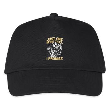 Un sentier de plus Vélo VTT Descente - Casquette de baseball Enfant - noir - Devant