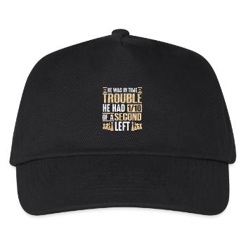 Échiquier des joueurs d’échecs - Casquette de baseball Enfant - noir - Devant