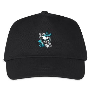 Chemise Live Loud - Casquette de baseball Enfant - noir - Devant