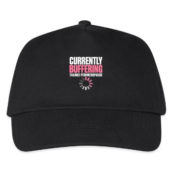Cadeau de la quarantaine de la périménopause, brouillard cérébral, ménopause - Casquette de baseball Enfant - noir - Devant