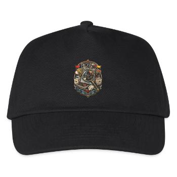 Comic Sammler - Kinder Basecap - Schwarz - Vorne