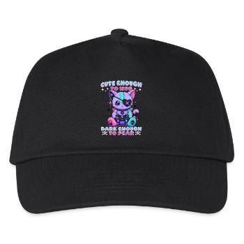 Pastel Goth Soft Goth Gaming Gamer - Kids’ Baseball Cap - black - Front