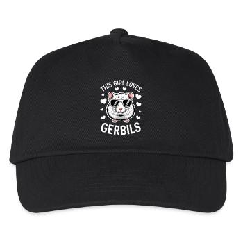 Dictons mongols des rats de course cadeau des gerbilles - Casquette de baseball Enfant - noir - Devant