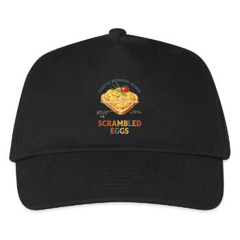 Breakfast Country Breakfast Blends Scrambled Eggs - Kids’ Baseball Cap - black - Front