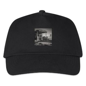 Route Station-service Lieux Oubliés Crimes anciens avec des animaux - Casquette de baseball Enfant - noir - Devant