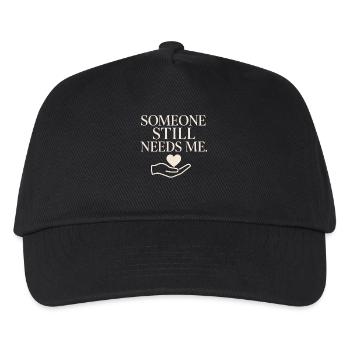 Working Caregiver Family Caregiver - Kids’ Baseball Cap - black - Front